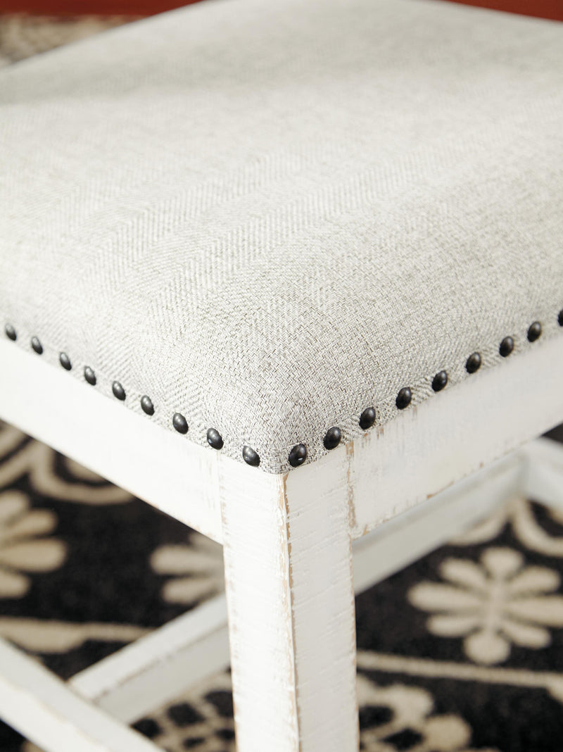 Valebeck Beige/White Dining Chair (Set of 2) - D546-01X2