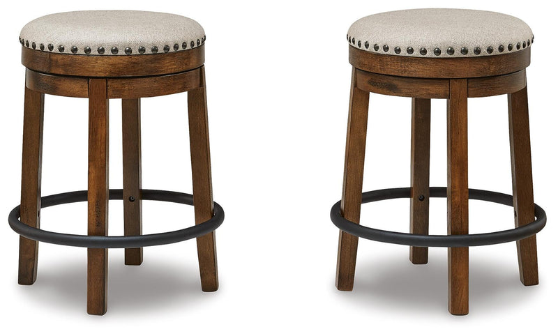 Valebeck Counter Height Barstool (Set of 2) - D546-124X2