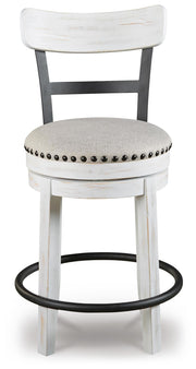 Valebeck Counter Height Dining Table and 6 Barstools - D546D34
