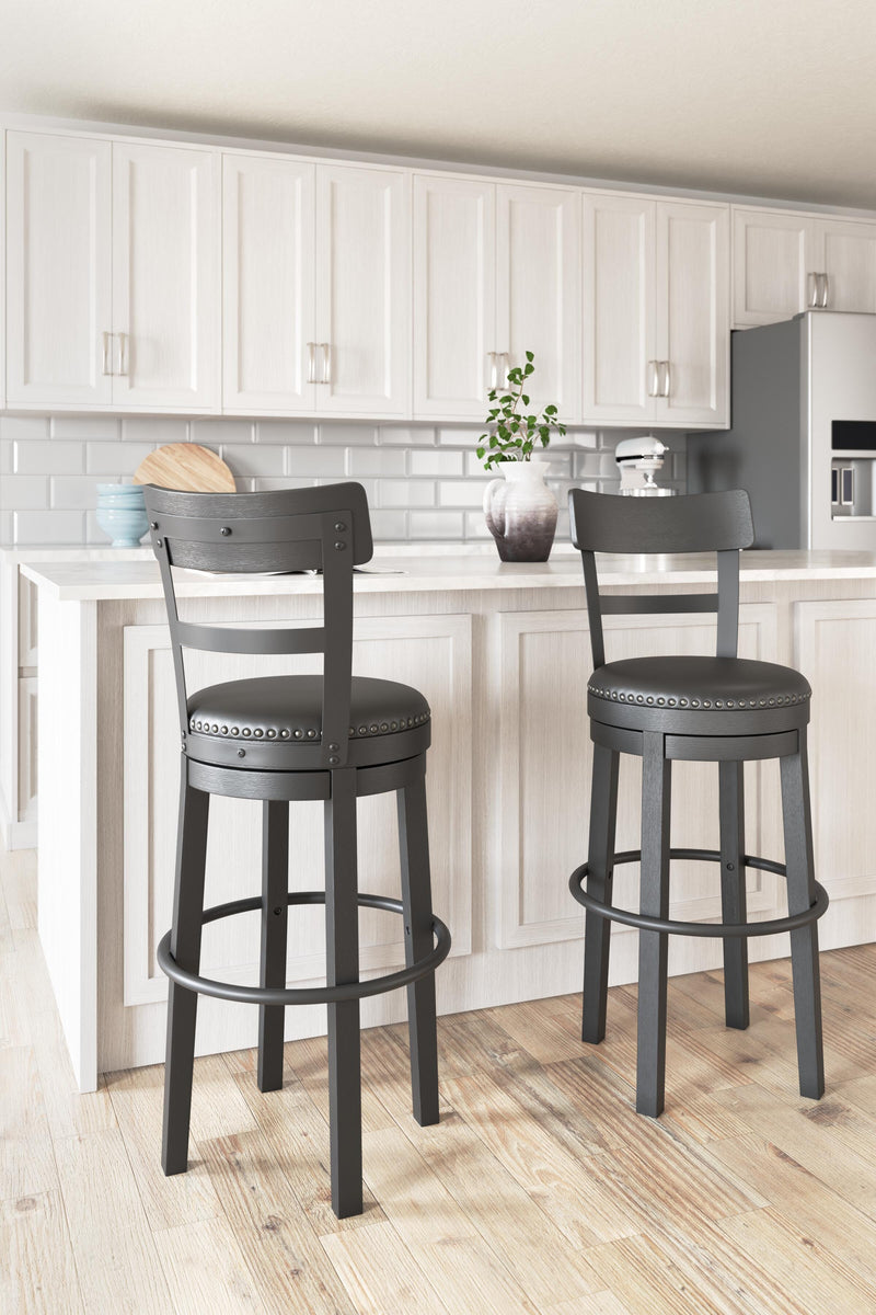 Valebeck Multi Bar Height Bar Stool (Set of 2) - D546-630X2
