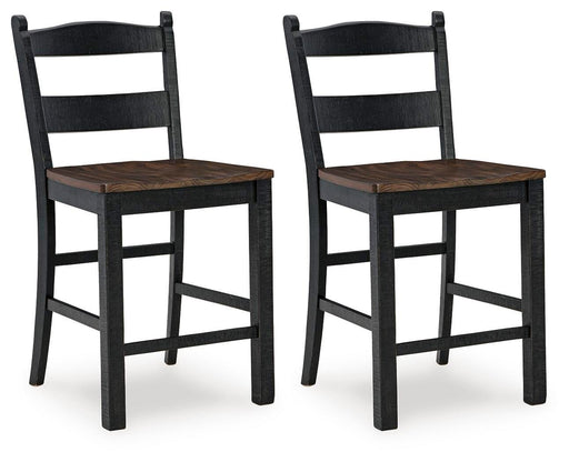 Valebeck Multi Counter Height Barstool (Set of 2) - D546-724X2