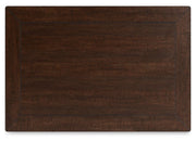 Valebeck Multi Counter Height Dining Table and 6 Barstools - D546D33