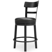 Valebeck Multi Counter Height Table and 4 Barstools - D546D25