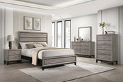 Valen 2-drawer Nightstand Bedside Table Light Taupe - 215912