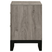 Valen 2-drawer Nightstand Bedside Table Light Taupe - 215912