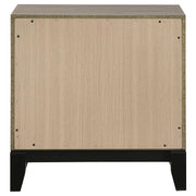 Valen 2-drawer Nightstand Bedside Table Light Taupe - 215912