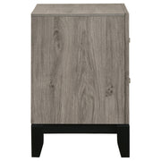 Valen 2-drawer Nightstand Bedside Table Light Taupe - 215912