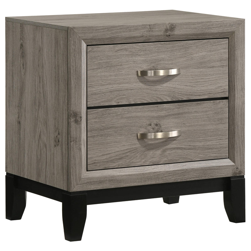 Valen Five-piece Eastern King Bedroom Set Light Taupe - 215911KE-S5