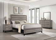 Valen Four-piece California King Bedroom Set Light Taupe - 215911KW-S4