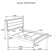Valen Four-piece Queen Bedroom Set Light Taupe - 215911Q-S4
