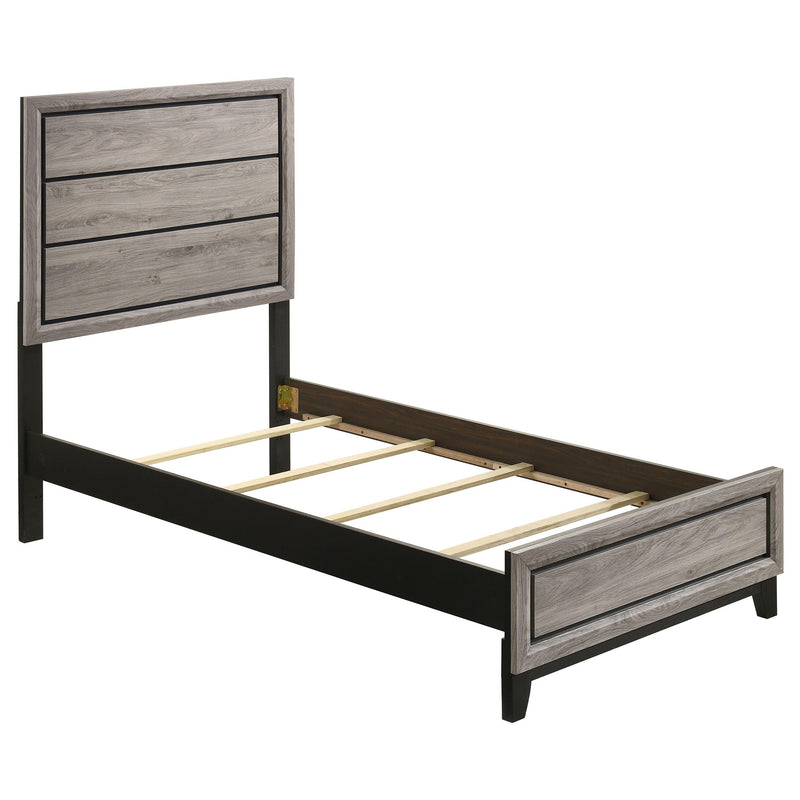 Valen Four-piece Twin Bedroom Set Light Taupe - 215911T-S4