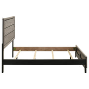 Valen Wood Queen Panel Bed Light Taupe - 215911Q