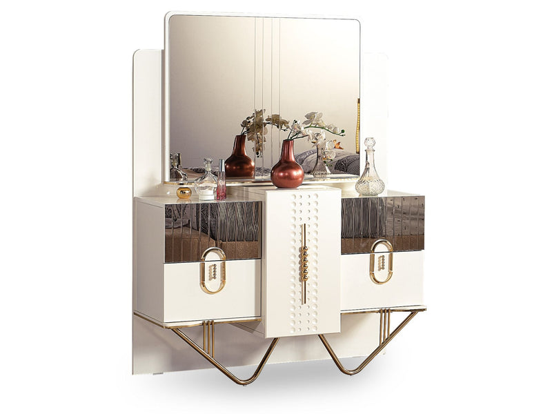 Valence Bedroom (Storage Bed With Headboard & Bench) - King - 120-VAL-KB-SET