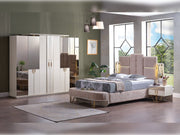 Valence Bedroom (Storage Bed With Headboard & Bench) - Queen - 120-VAL-QB-SET