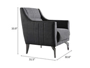 Valens 30.8" Wide Armchair - Gate FurnitureAccent Chairs