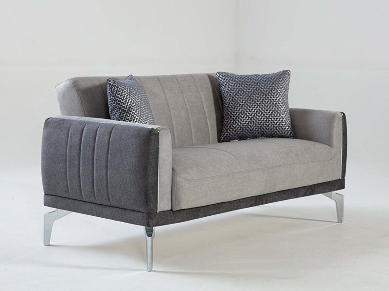 Valens 60.6" Wide Convertible Loveseat - Gate FurnitureLoveseat