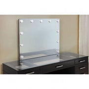 Valentina Obsidian Gray Vanity Set - FOA-DK5682DG-PK