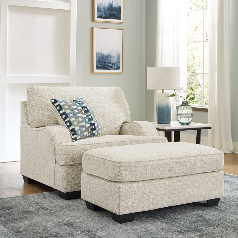 Valerano Parchment Living Room Set - Gate FurnitureLiving Room Set