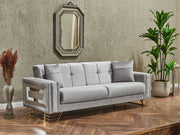 Valero 3-pieces (Sofa & Loveseat & Chair) Livingroom in Beige - 200-SER-VAL-STAR240-321
