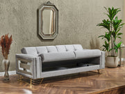 Valero 3-pieces (Sofa & Loveseat & Chair) Livingroom in Beige - 200-SER-VAL-STAR240-321