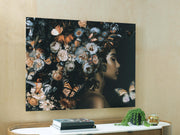 Valfer Orange/Black/White Wall Art - A8000481