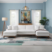 Valiant Sectional Sofa W/4 Pillows - LV01881