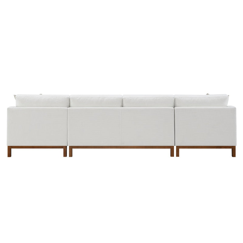 Valiant Sectional Sofa W/4 Pillows - LV01881