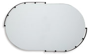 Valkings Black Accent Mirror - A8010403