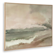 Vallus Blush/Green/Gray Wall Art - A8000524