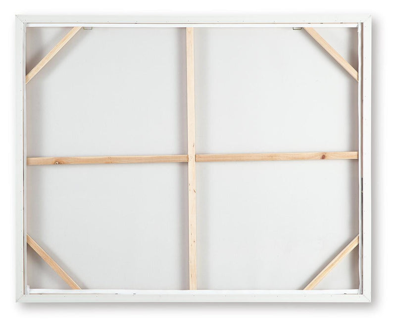 Vallus Blush/Green/Gray Wall Art - A8000524
