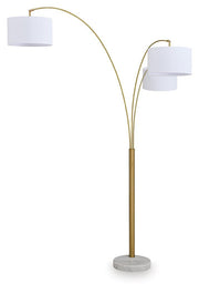 Valo Gold Finish Arc Lamp - L725169