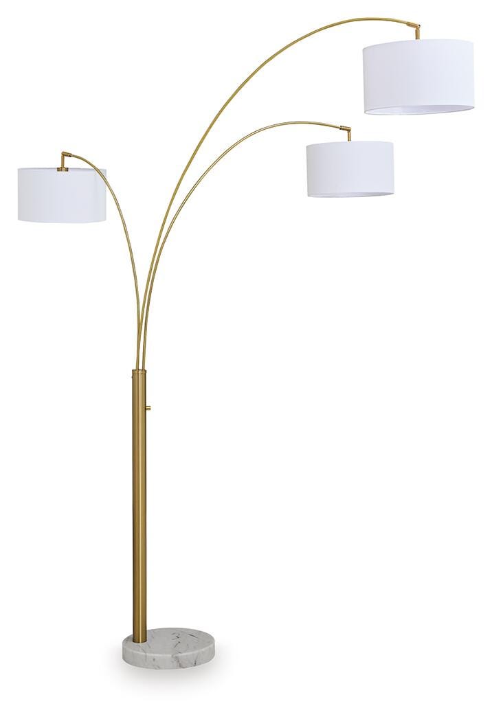 Valo Gold Finish Arc Lamp - L725169