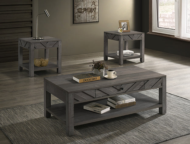 Valor 3-Pk Cocktail Set-Grey - B9335-CE-SET