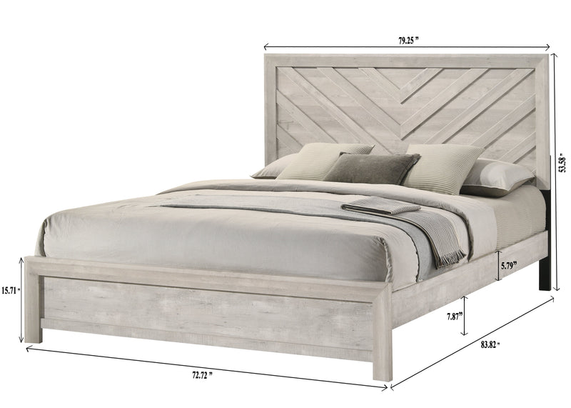 Valor Beige Bedroom Set - Gate FurnitureBedroom Set