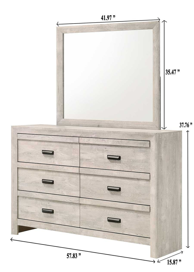 Valor Beige Panel Youth Bedroom Set - Gate FurnitureYouth Bedroom Set