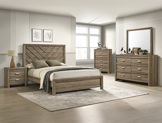 Valor Night Stand-Light Brown - B9332-2