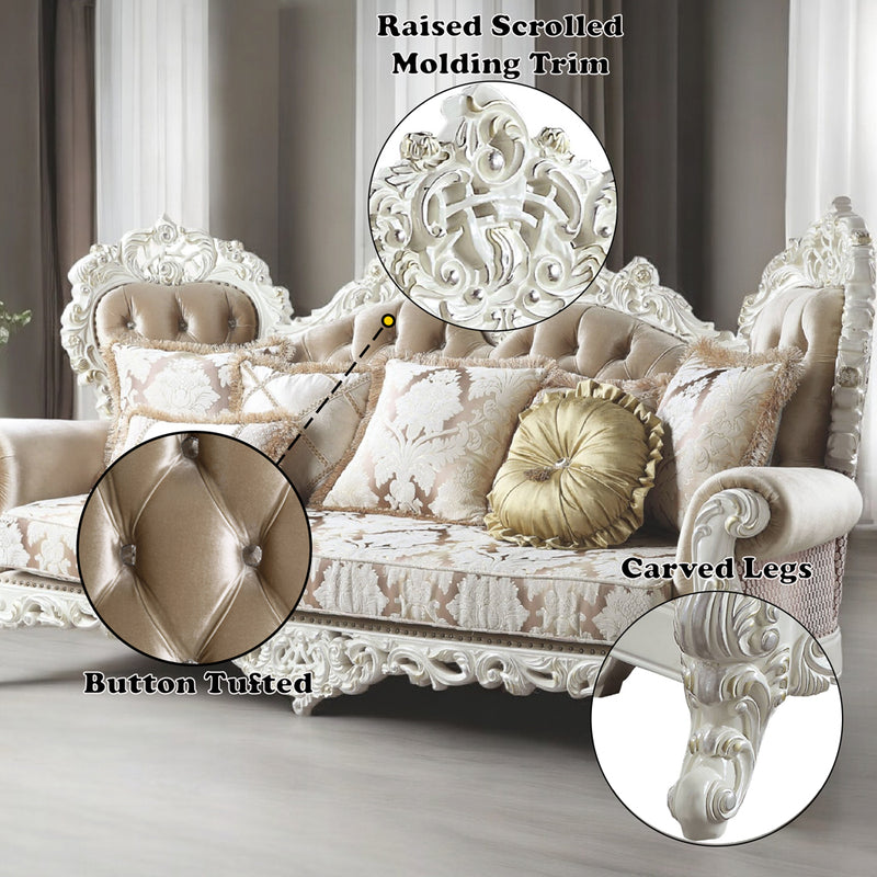 Vanaheim Sofa W/7 Pillows - LV00803