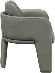 Vanda Vegan Leather Upholstered Dining Chair in Olive - 88051Olive-C