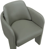 Vanda Vegan Leather Upholstered Dining Chair in Olive - 88051Olive-C