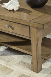 Vandenmore Medium Brown Coffee Table - T539-1