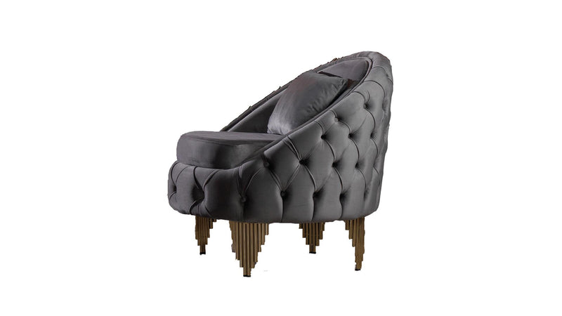 Vanessa Chair Gray - C - Vanessa Chair Gray - C
