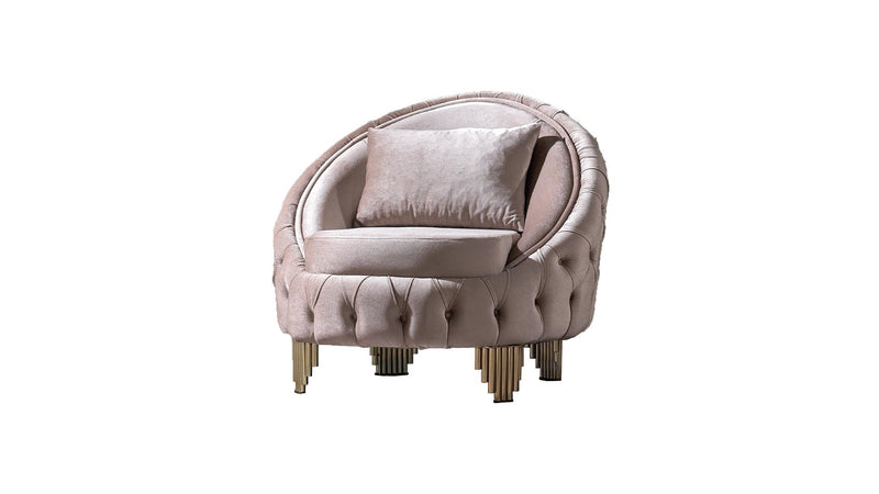 Vanessa Chair Taupe - C - Vanessa Chair Taupe - C