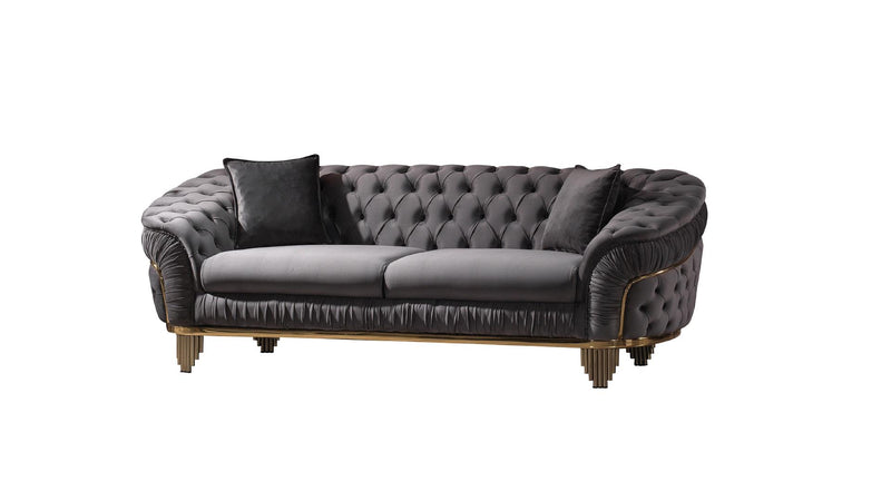 Vanessa Sofa Gray - C - Vanessa Sofa Gray - C