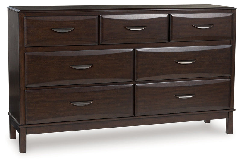 Vanmore Dark Brown Dresser from Ashley - Luna Furniture