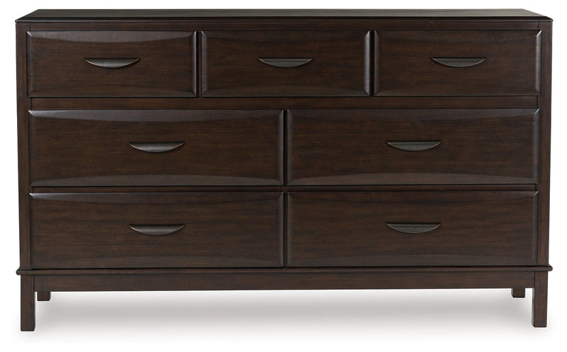 Vanmore Dark Brown Dresser from Ashley - Luna Furniture