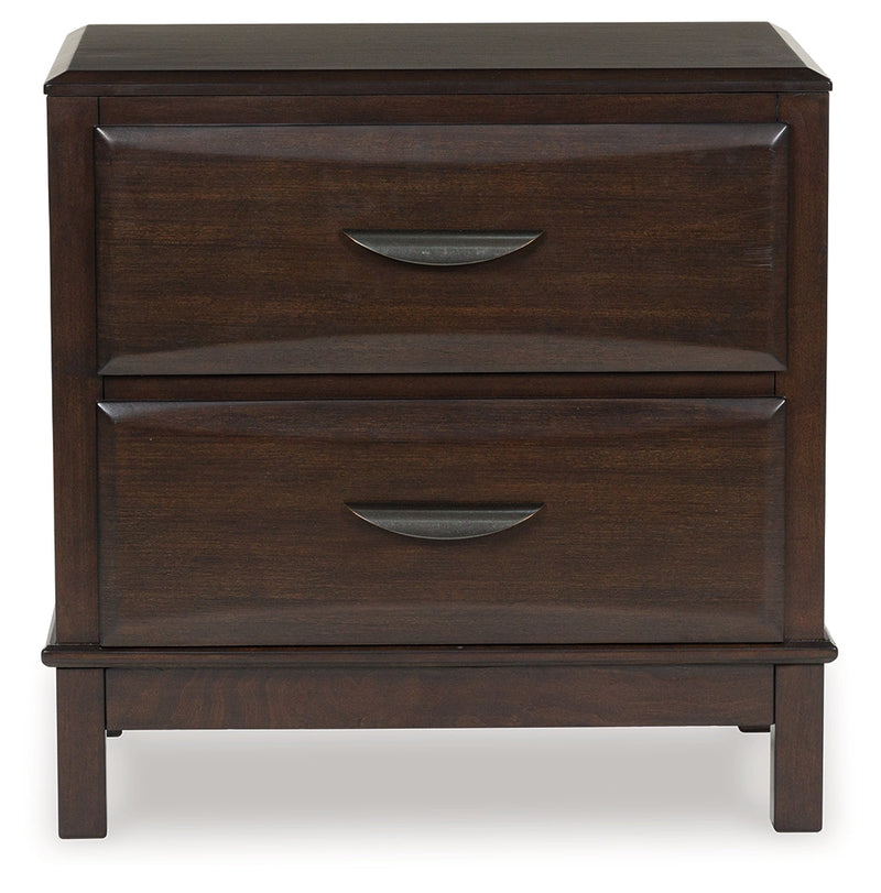 Vanmore Dark Brown Nightstand from Ashley - Luna Furniture