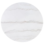 Varley Dove Genuine Marble Round Dining Set - Gate FurnitureDining Room Set