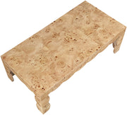 Vassa Burl Veneer Coffee Table in Natural - 535Natural-CT