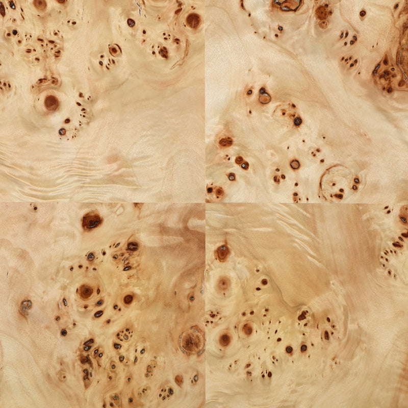 Vassa Burl Veneer End / Side Table in Natural - 535Natural-ET