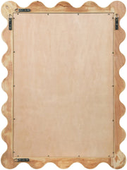 Vassa Burl Veneer Framed Mirror in Natural - 535Natural-M